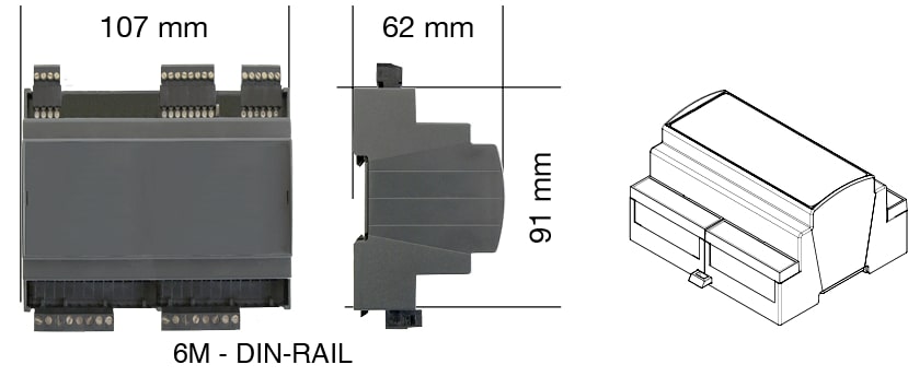 Dimensioni e Ingombri